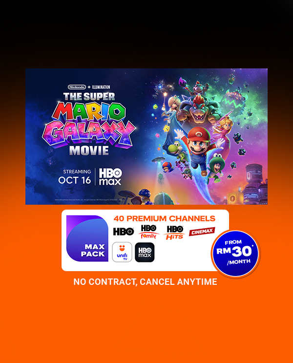 The home of HBO channels is now Unifi TV