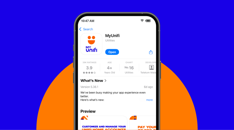 Download MyUnifi App