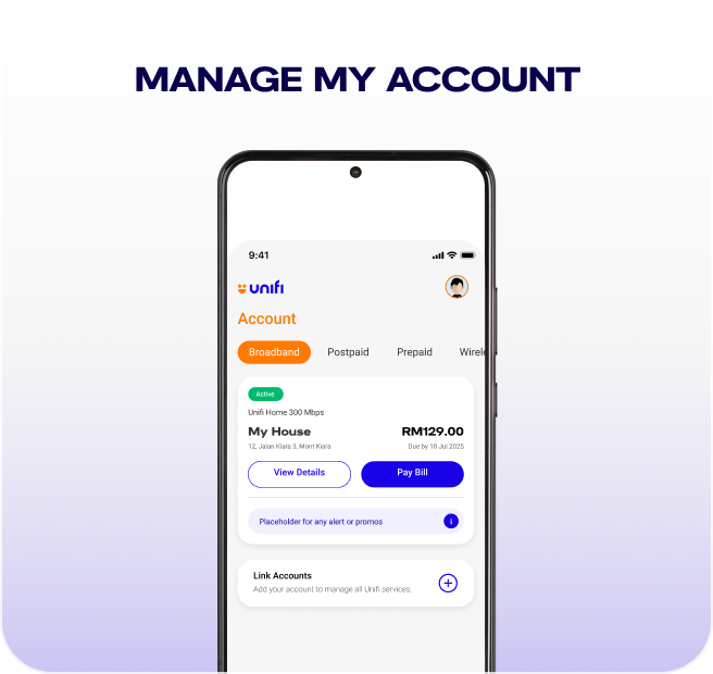 Manage My Account