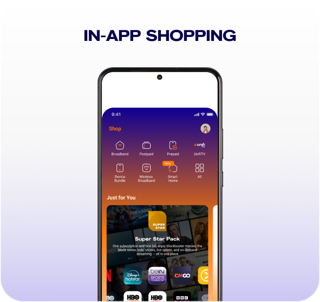 In-App Shopping