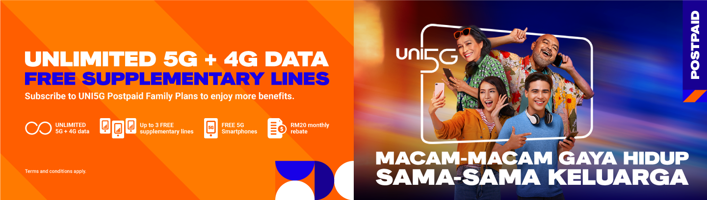 UNI5G Postpaid | Official Unifi Store