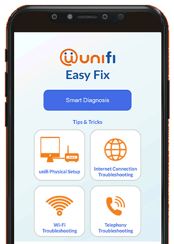 Unifi Home EasyFix Self-Service