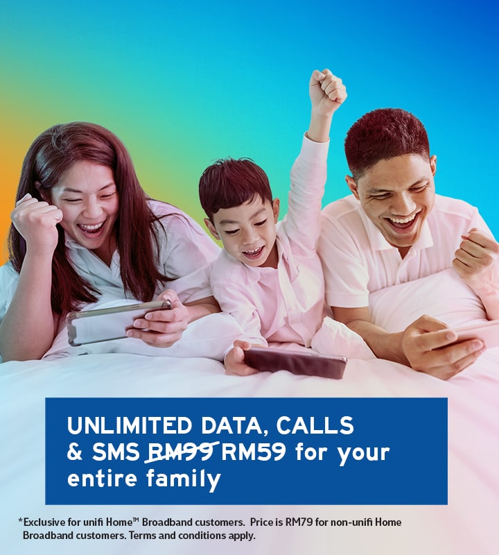 Unifi Mobile Postpaid Unlimited Data Call And Sms