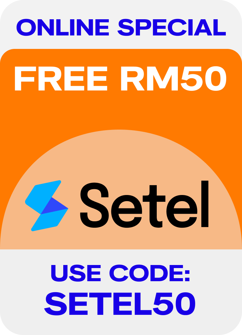 RM50 Setel voucher