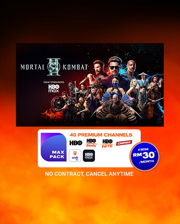 The home of HBO channels is now Unifi TV