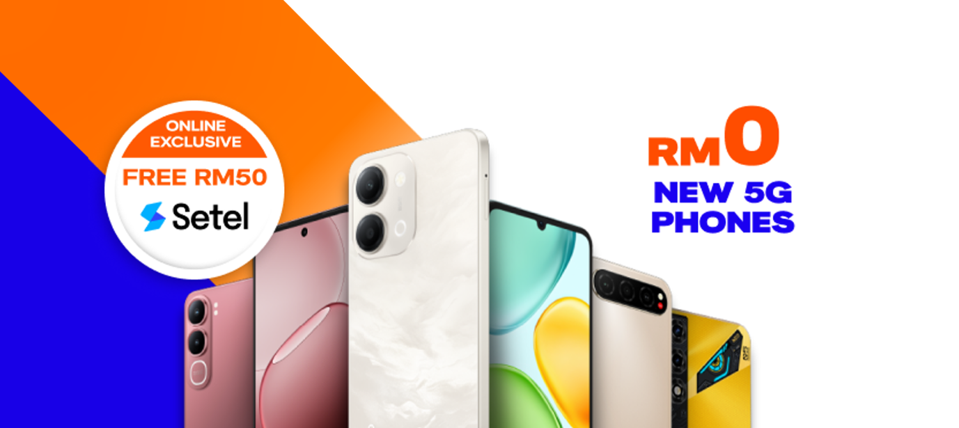 5G smartphone devices offered by UNIFI
