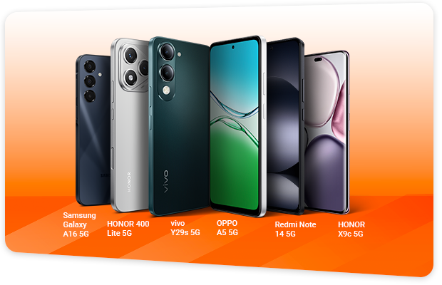 More choices, same great deal from RM49/month with UNI5G Postpaid