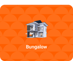 Bungalow — Fully detached home with its own surrounding land