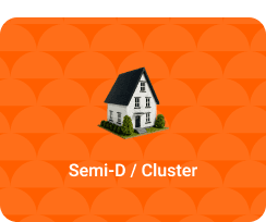 Semi-D / Cluster — Semi-detached home sharing one wall with its neighbour