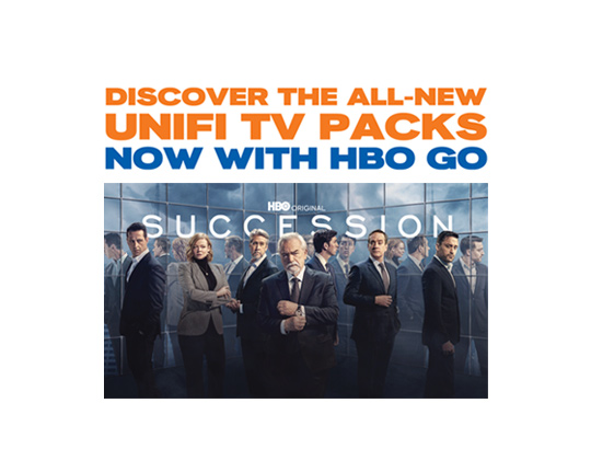 HBO GO on Unifi TV