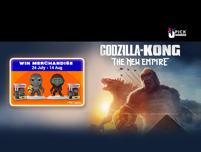GODZILLA X KONG: THE NEW EMPIRE RENT AND WIN CONTEST