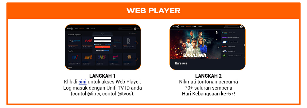 Web player