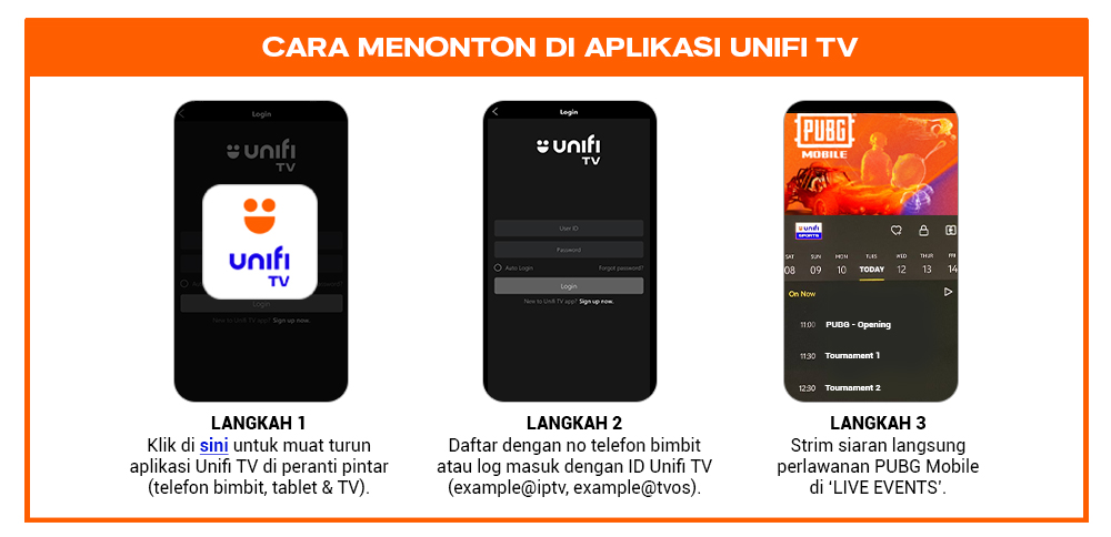 Unifi TV app