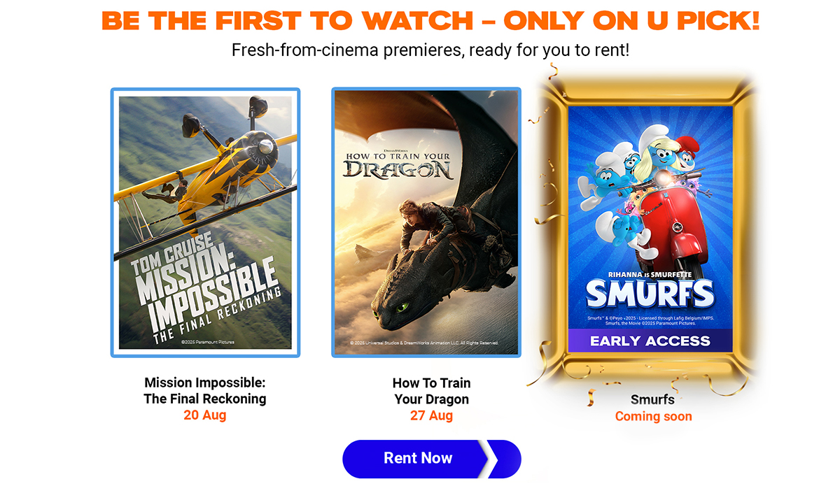 Watch First On U PICK