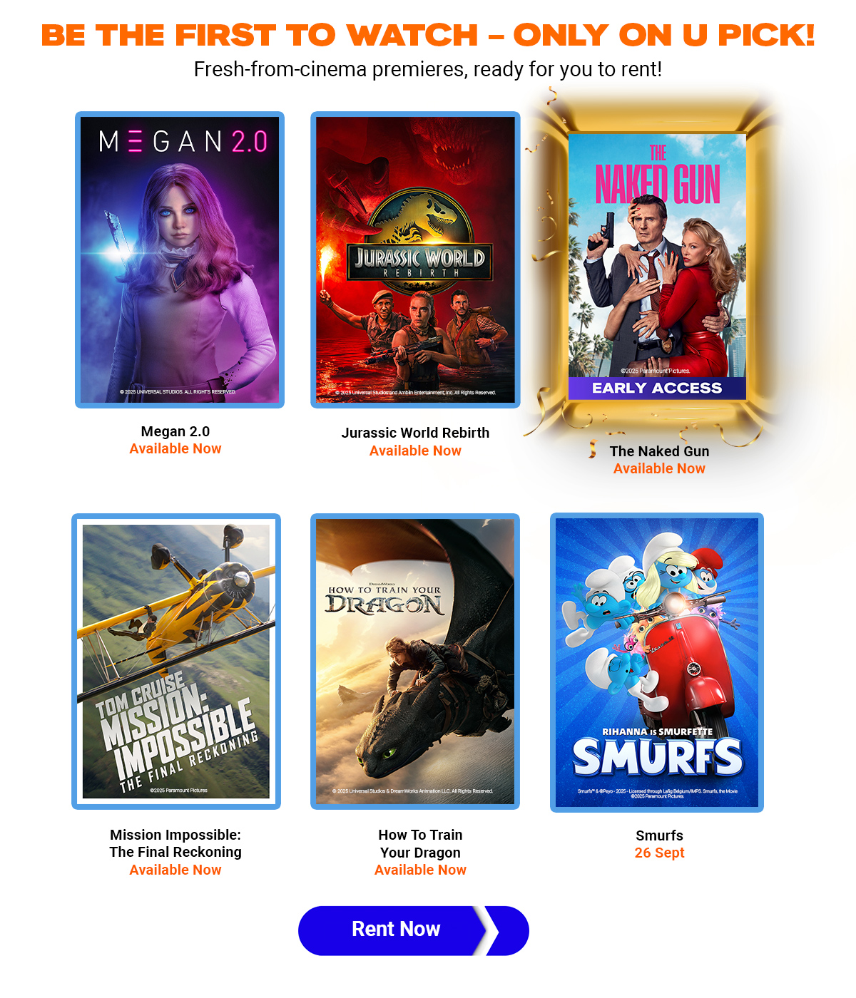 Watch First On U PICK