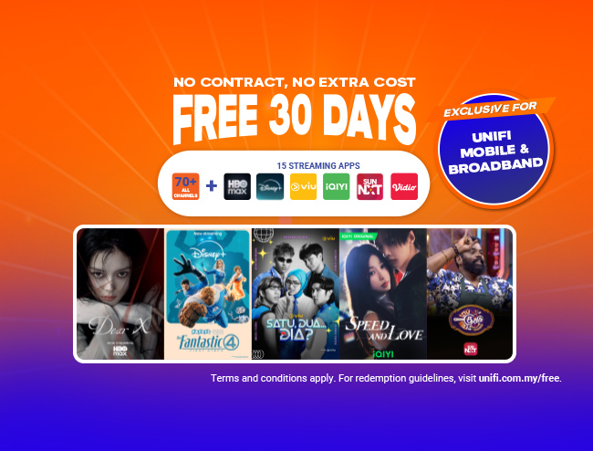 Unifi TV 2.0 Launch Campaign