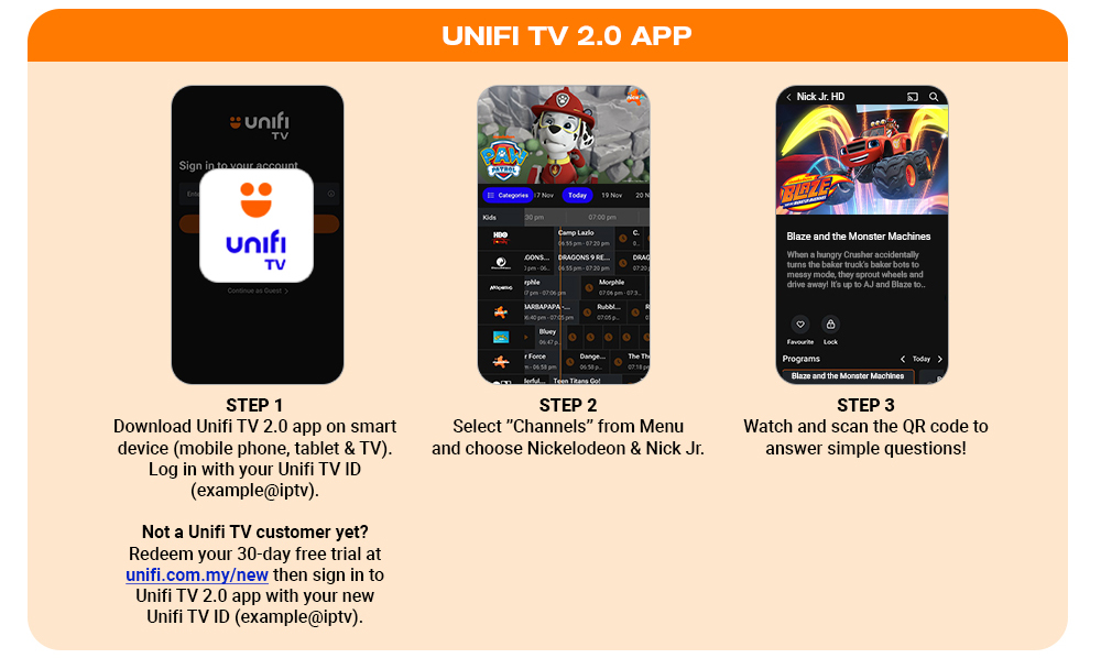 Unifi TV 2.0 app