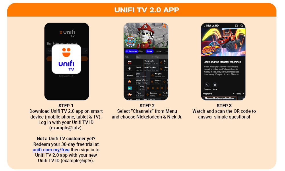 Unifi TV 2.0 app