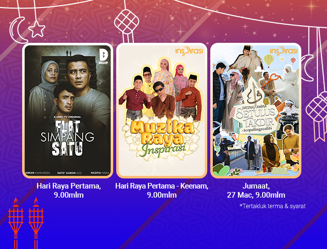 Hiburan Raya Pilihan Keluargadi Unifi TV