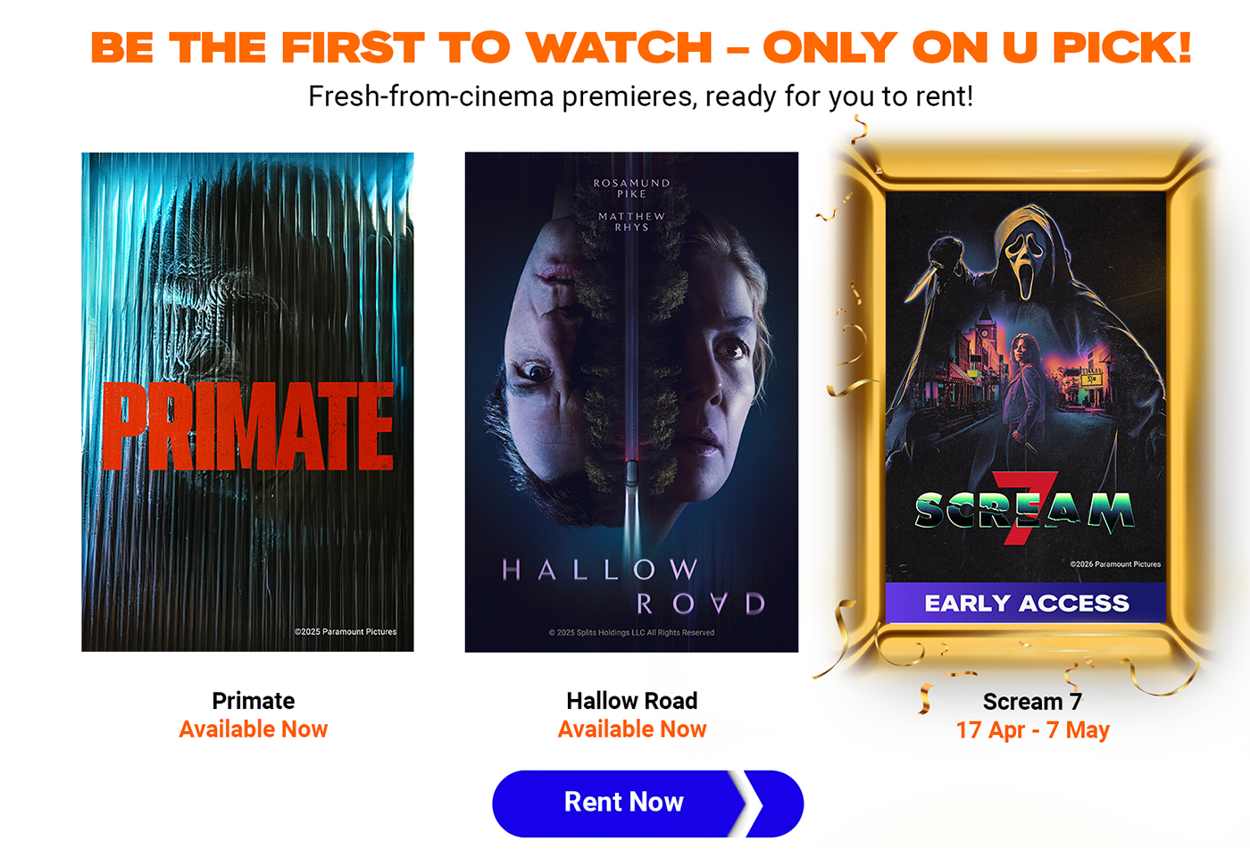 Watch First On U PICK