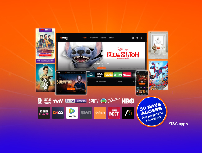 Unifi TV 2.0 Launch Campaign