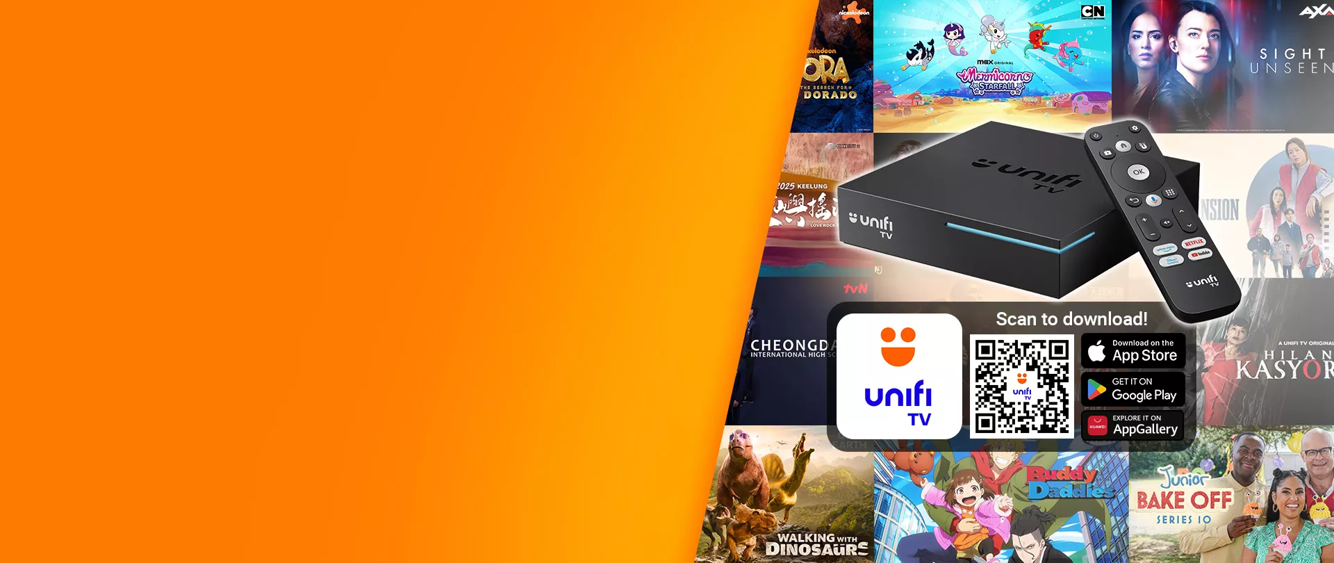 unifi tv