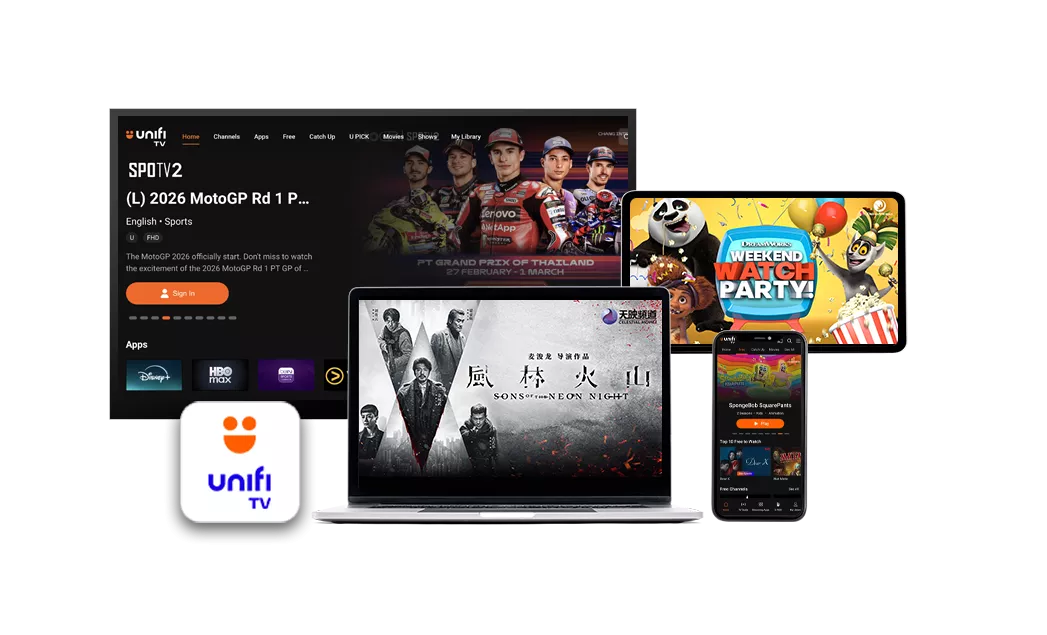 unifi tv app